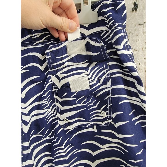BF Men's Sz 35 Blue Vineyard Vines Swimwear Printed Shorts Swimsuit Swim Trunks - Picture 7 of 9